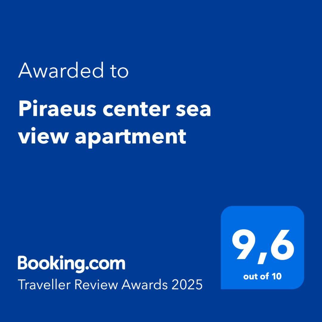 Piraeus Center Sea View Apartment Exteriér fotografie